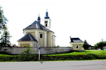 Kostel Narození sv. Jana Křtitele v Žichlínku ( © Pavel Vítek 05/2017)