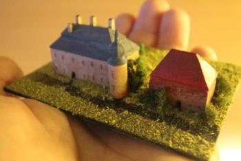Dřevěný model (© Luděk Vláčil 10/2018)