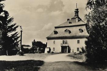 sken pohlednice z 2. pol. 20. stol. (foto E. Boublík)