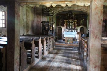 interiér kostela sv. Štěpána krále (© Luděk Vláčil 07/2017)
