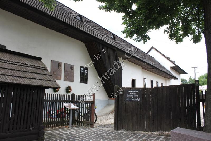 rodný dům Ľudovíta Štúra a Alexandra Dubčeka