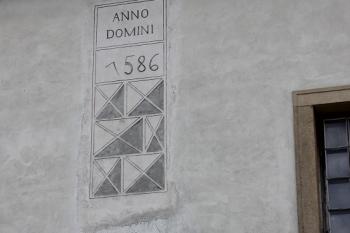 datace renesanční přestavby (© Luděk Vláčil 07/2017)