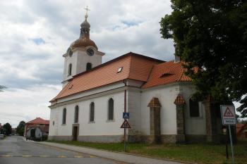 Chyňava - kostel sv. Prokopa (© Jiří Špaček, 07/2017)