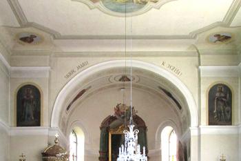 Kostel sv. Mikuláše v Dolní Dobrouči ( © Pavel Vítek 05/2017)