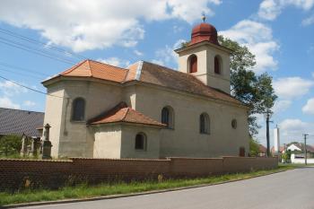 Praskačka - kostel (© Jiří Špaček, 08/2017)