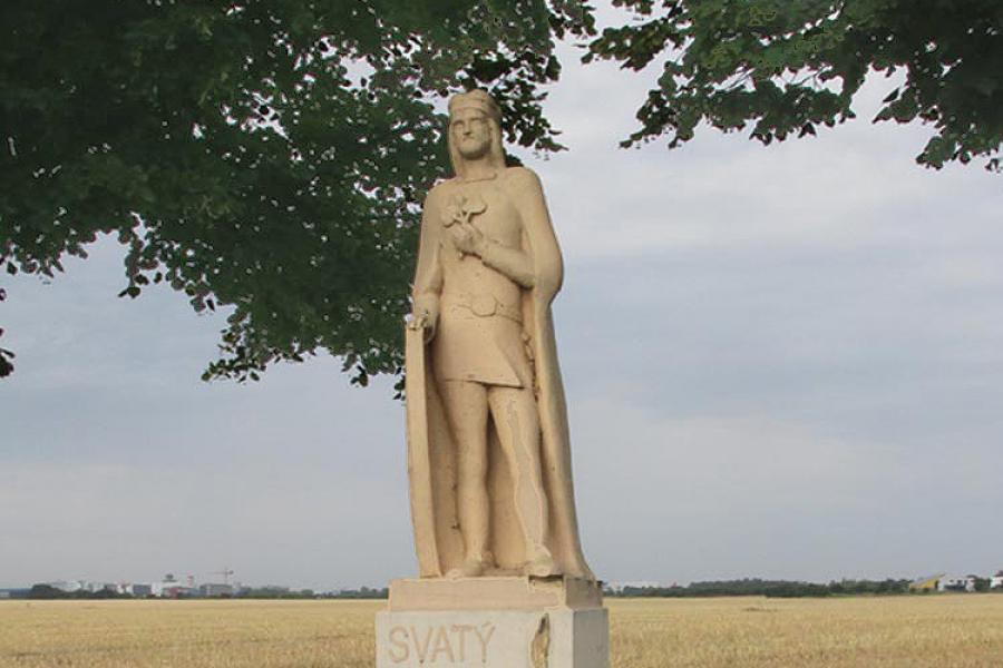 socha sv. Václava