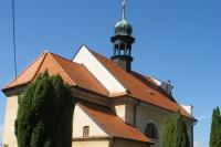 kostel sv. Jiljí se zvonicí