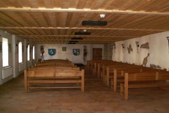 Přestavěný interiér hradu ( © Miroslav BITTER 04/2007)