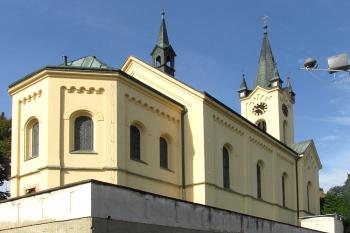 Kostel sv. Cyrila a Metoděje v pražských Nebuších ( © Pavel Vítek 08/2017)