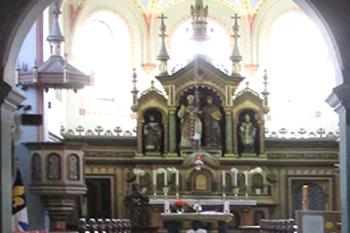 Kostel sv. Cyrila a Metoděje v pražských Nebuších ( © Pavel Vítek 08/2017)