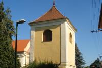 kostel sv. Bartoloměje se zvonicí