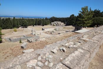 pohled z horní terasy (© Luděk Vláčil 09/2017)