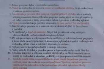 Provozní řád (FOTOREPRO)