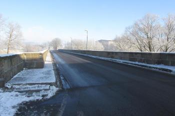 Most císaře Františka Josefa I. v Poříčí nad Sázavou ( © Pavel Vítek 12/2017)