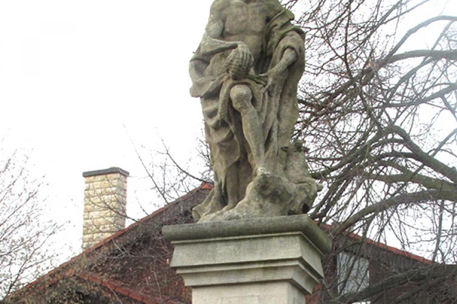 socha sv. Jana Křtitele