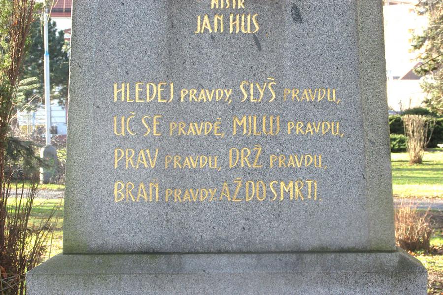 pomník Mistra Jana Husa