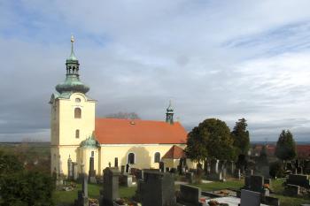 Kostel sv. Lukáše v Dřínově u ZlonicKostel sv. Lukáše v Dřínově u Zlonic ( © Pavel Vítek 11/2017)
