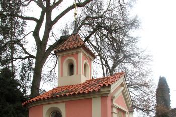 Kaple sv. Václava v Kněživce, místní části Tuchlovic ( © Pavel Vítek 01/2018)