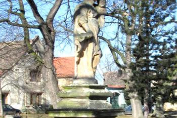 Socha Panny Marie v Černuci ( © Pavel Vítek 02/2018)