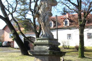 Socha Panny Marie v Černuci ( © Pavel Vítek 02/2018)