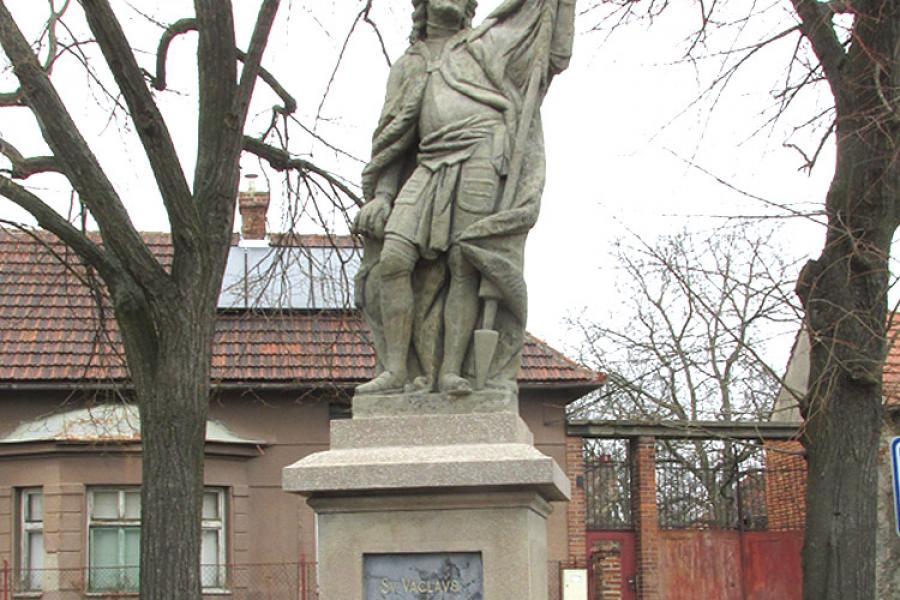 socha sv. Václava