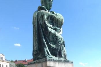 Litoměřice - Máchův pomník (© Simona Kidlesová, 08/2017)