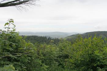 Výhled z místa opevnění ( © Roman Řezáč 06/2004)