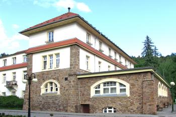 Nemocnice, bývalé sanatorium v Tišnově ( © Pavel Vítek 05/2018)