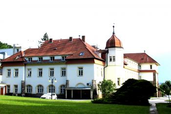 Nemocnice, bývalé sanatorium v Tišnově ( © Pavel Vítek 05/2018)