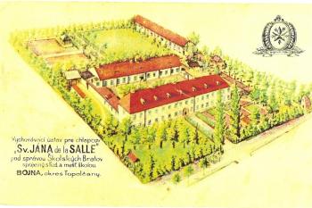 Bojná-kresba z r.1920 (© zdroj:http://www.bojna.sk)