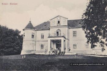 dobová pohlednice 1. polovina 20. stol. (zdroj:http://www.pamiatkynaslovensku.sk)