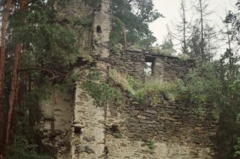 Zříceniny hradu Frejštejn (© Vlastislav Mareček, 06/1994)