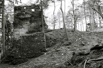 pohled od příjezdové cesty (© zombux 04/2006)