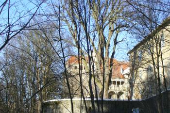 Brtnice - pohled na arkády (© Pavel Jarý, 27.02.2010)