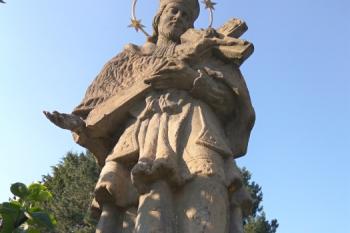 socha sv. Jana z Nepomuku ( © Jan P. Štěpánek 06/2018)