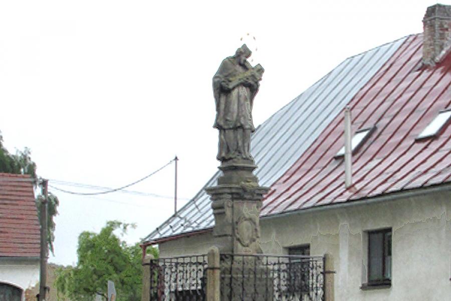 socha sv. Jana Nepomuckého