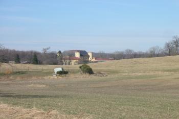 panoramatický pohled na zámek od jihu (© D Dohňanský, 03/2015)