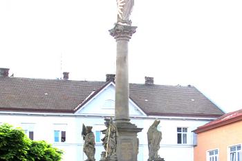 Tišnovský Mariánský sloup ( © Pavel Vítek 05/2018)