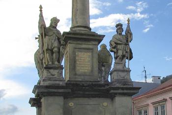 Tišnovský Mariánský sloup ( © Pavel Vítek 05/2018)
