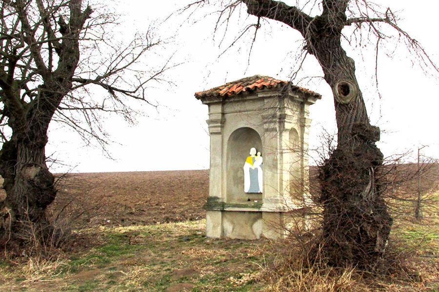 výklenková kaplička sv. Gotharda