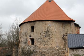 východní bašta od severu (© Pavel Zany Komárek 17. 12. 2011)