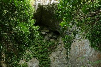 Západní místnost v prvním patře donjonu, pohled k severu. (© Pavel Semple, 07/2017)