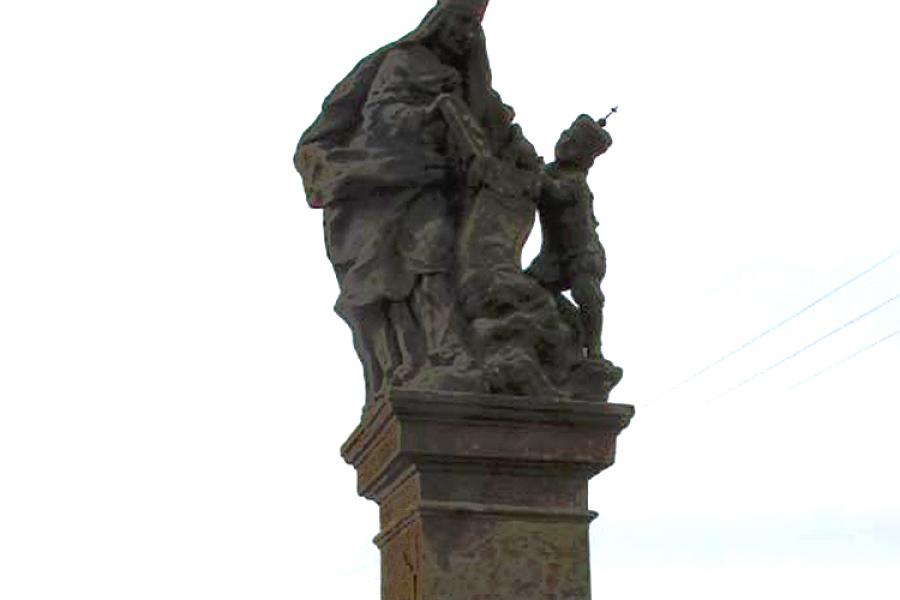 sousoší sv. Ludmily a sv. Václava