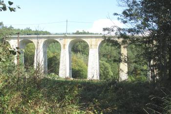 Velký železniční viadukt u Říkonína ( © Pavel Vítek 09/2018)