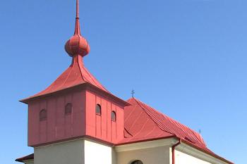 Kostel sv. Kateřiny ve Stříbrných Horách ( © Pavel Vítek 09/2018)
