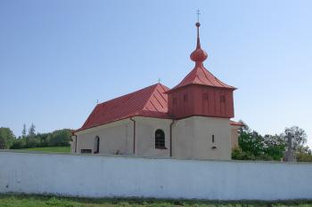 Kostel sv. Kateřiny ve Stříbrných Horách ( © Pavel Vítek 09/2018)