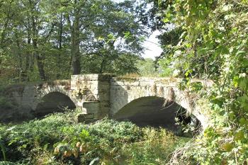 Barbořin most ve Valdštejnově aleji u Zahrádek ( © Pavel Vítek 10/2018)