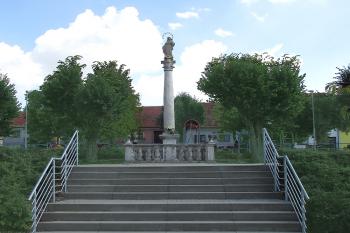 Mariánský sloup v Křižanově ( © Pavel Vítek 09/2018)
