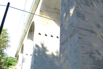 Malý železniční viadukt u Kutin, části obce Kuřimská Nová Ves ( © Pavel Vítek 09/2018)