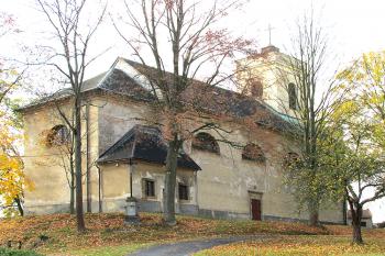 Kostel sv. Jiřího v Třebovicích u České Třebové ( © Pavel Vítek 10/2018)